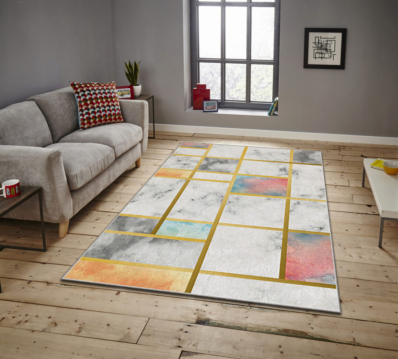 Covor ASR CRPT-86  140x220 cm Poliester Multicolor