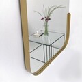Oglinda decorativa, Neostill, Smooth, 60x130 cm, MDF , Auriu