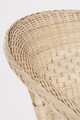 Scaun pentru gradina Alliss, Bizzotto, 58x61x74 cm, ratan/rachita, natural