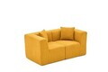 Canapea 2 locuri, Atelier del Sofa, 613LFS1124, Portocaliu
