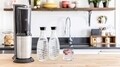 Aparat carbonatare Crystal, SodaStream, 29.7 x 15.5 x 45 cm, Metallic Black