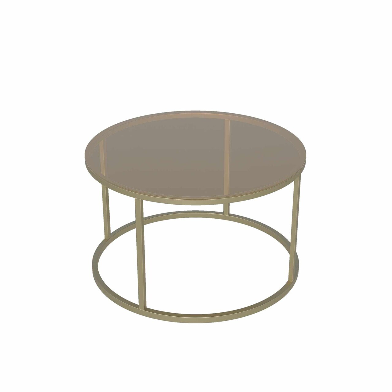 Masuta de cafea, Hanah Home, Royal, Aur / Bronz — imaginea 3