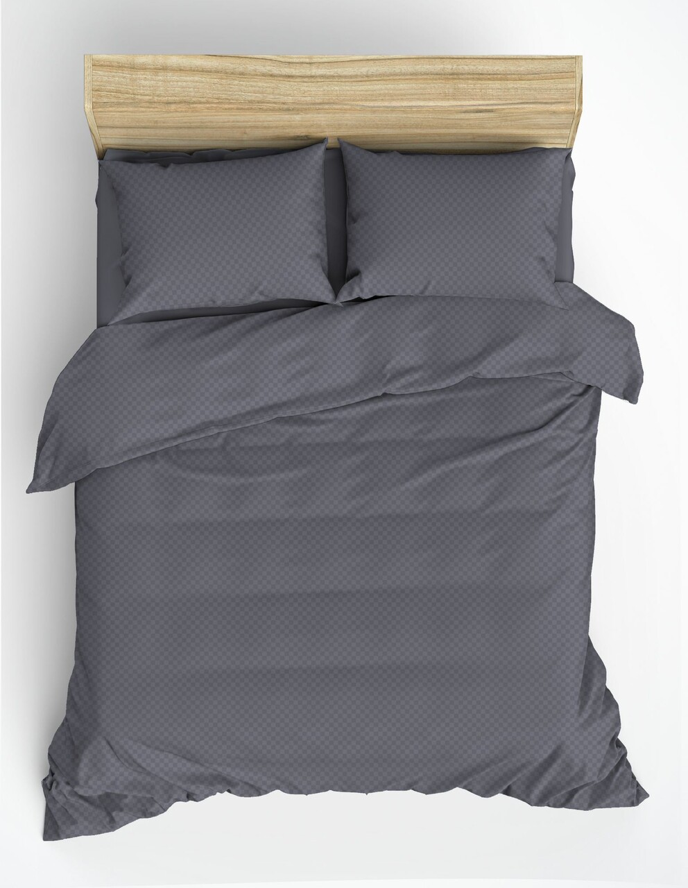 Lenjerie de pat dubla (DE), L'essentiel Maison, Plaid, Gri - imagine 3