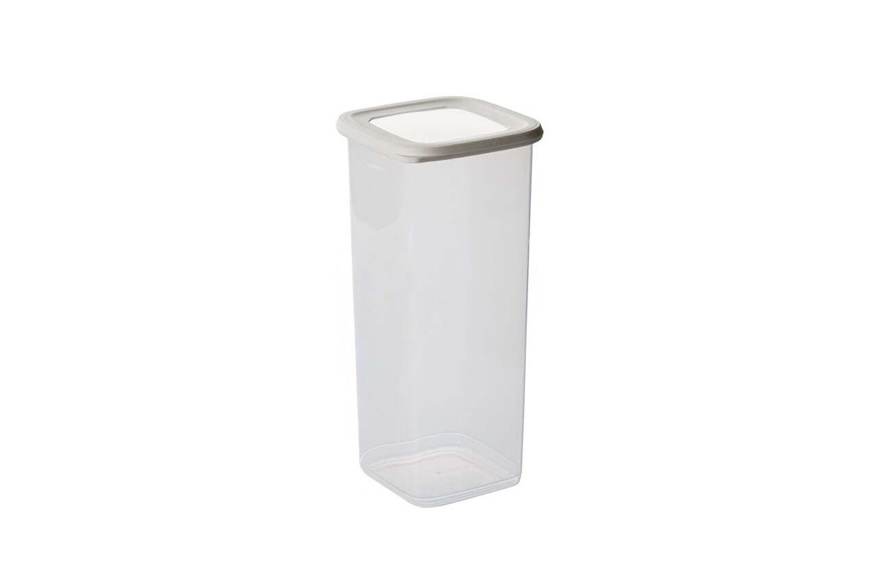Set recipiente depozitare, Hermia, 964FRM5390, Dimensiune: 10 x 10 x 16,5 cm / 1200 ml (5 bucăți), Alb - imagine 9