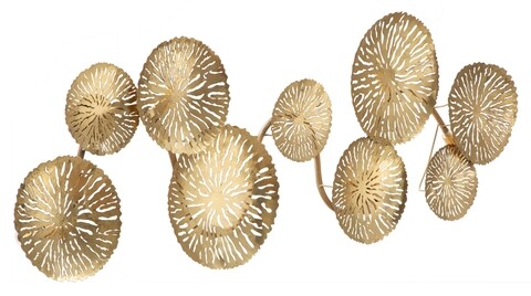 Aplica de perete dishy glam, mauro ferretti, 5 x e14, 40w, 138x9x50 cm, fier