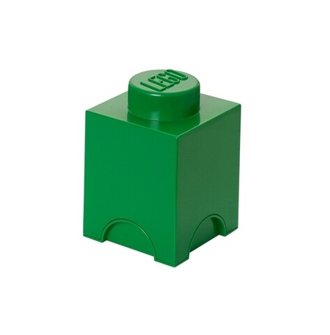 Cutie de depozitare LEGO, 1200 ml, polipropilena, verde
