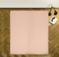 Cearceaf de pat cu elastic Pink Heinner, 160x200 cm, 100% bumbac, roz