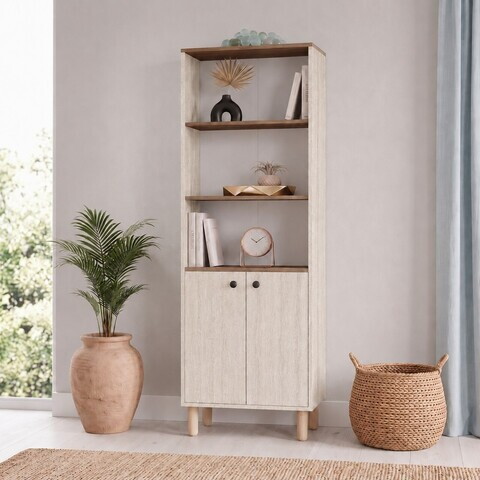 Corp biblioteca, Hanah Home, Vesta, 69.9x188.1x29.6 cm, Travertin / Nuc Venezia