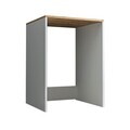 Dulap masina de spalat, Hanah Home, 1914, 65x90x60 cm, PAL MELAMINAT, Pin Atlantic / Alb