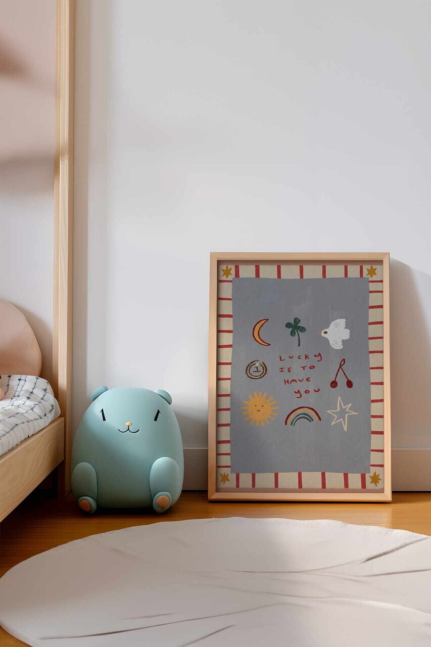 Tablou decorativ, Teknrsymdf, MDF, Multicolor — imaginea 3