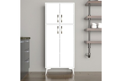 Dulap multifunctional, tanmob, mdl0101, 62.5x155x35 cm, pal , alb