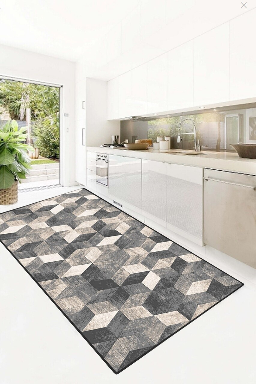 Covor, Polygon, 80x150 cm, Multicolor — imaginea 3