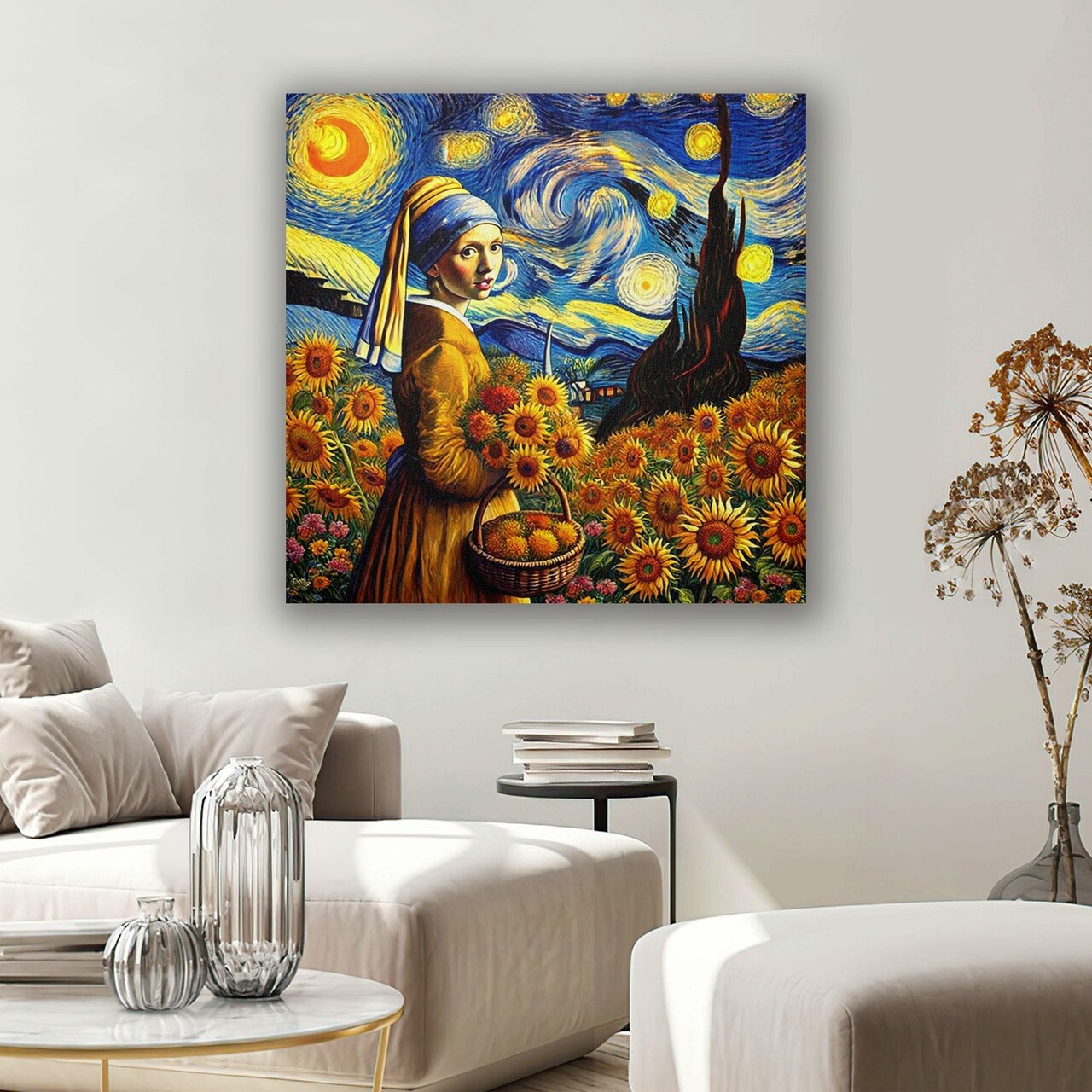 Tablou decorativ KNV9986 Cadru: 100% LEMN (grosime: 3 cm) Multicolor