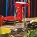 Carafa cu infuzor Fiesta, Ambition, sticla, 1.5 L, rosu