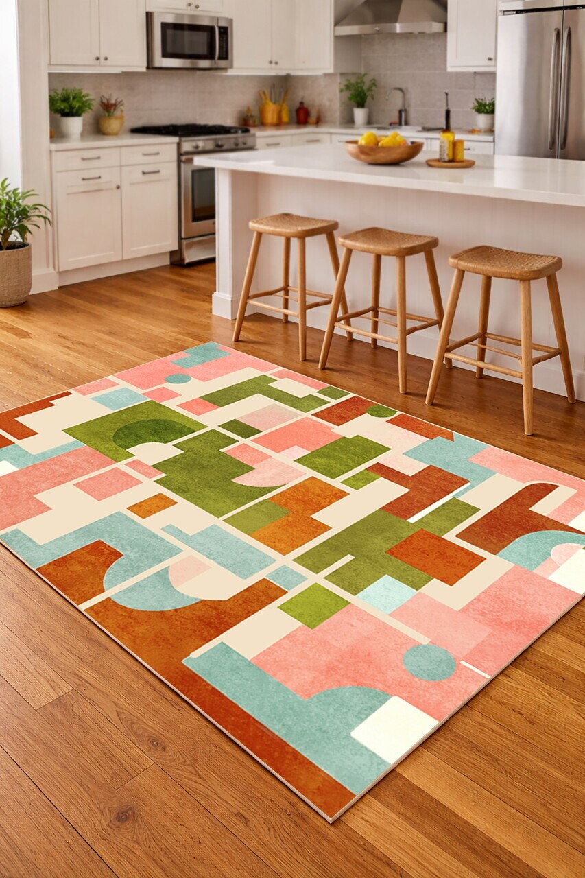Covor, DC-7513-26, 120x180 cm, Poliester, Multicolor — imaginea 2