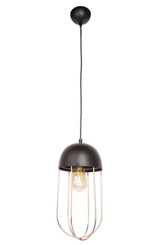 Lustra yok, 63166, squid lighting, 60w, negru, cupru