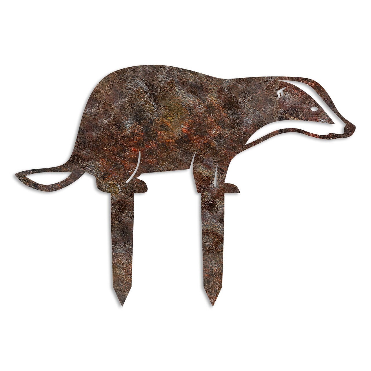 Obiect decorativ de grădină, Badger -A 01, 32x45 cm, Multicolor - view 4
