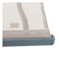 Sezlong rabatabil, DKD Home Decor, 191 x 58 x 98 cm, aluminiu/pvc, gri