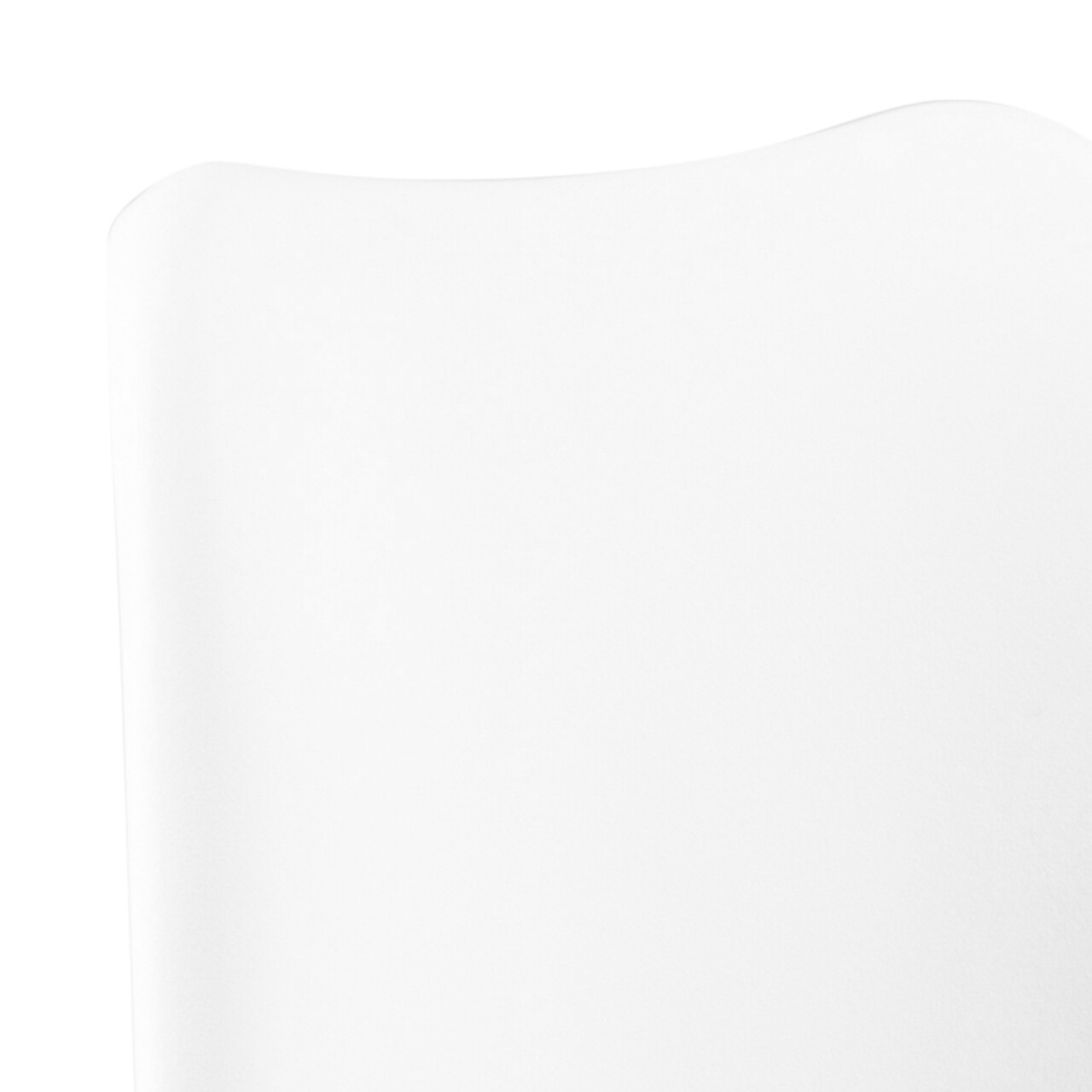 Scaun Eris, Actona, 48.5x54x85.5 cm, piele ecologica/otel, alb/crom - view 2