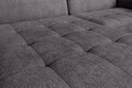 Coltar extensibil stanga 3 locuri ELTAP, LT-05TOU, Gomsi, 228x165x100 cm, lemn/poliester, gri inchis