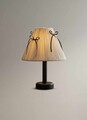 Lampa de masa, L'essentiel Maison, 627GNT1019, Crem/Negru