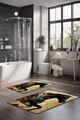 Set covorase de baie, Cartwright, CT-5421, Poliester, Multicolor