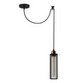 Lustra, Alby, 525NOR1464, Metal, Negru/Bronz