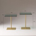 Set masuta de cafea, Neostill, Elegante 2, Aur/Verde