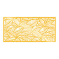 Decoratiune de perete, Decorative Panel 5, Metal, 100 x 48 cm, Auriu