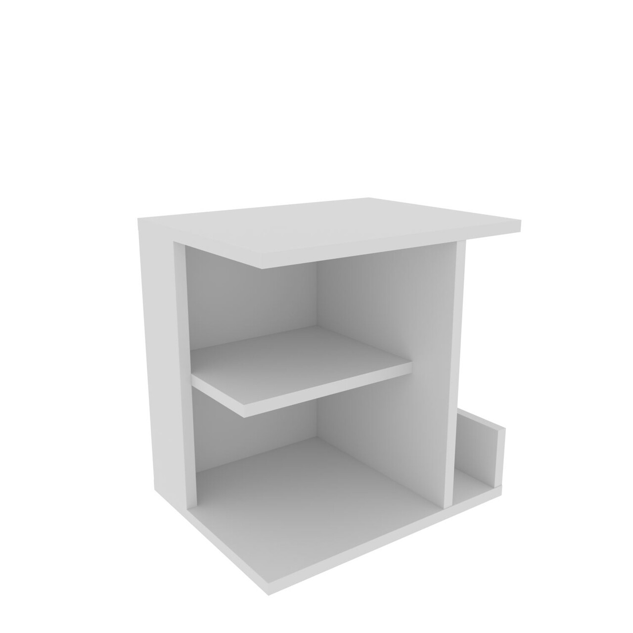 Noptiera, Zena Home, Karamira, Alb - 3 | YEO