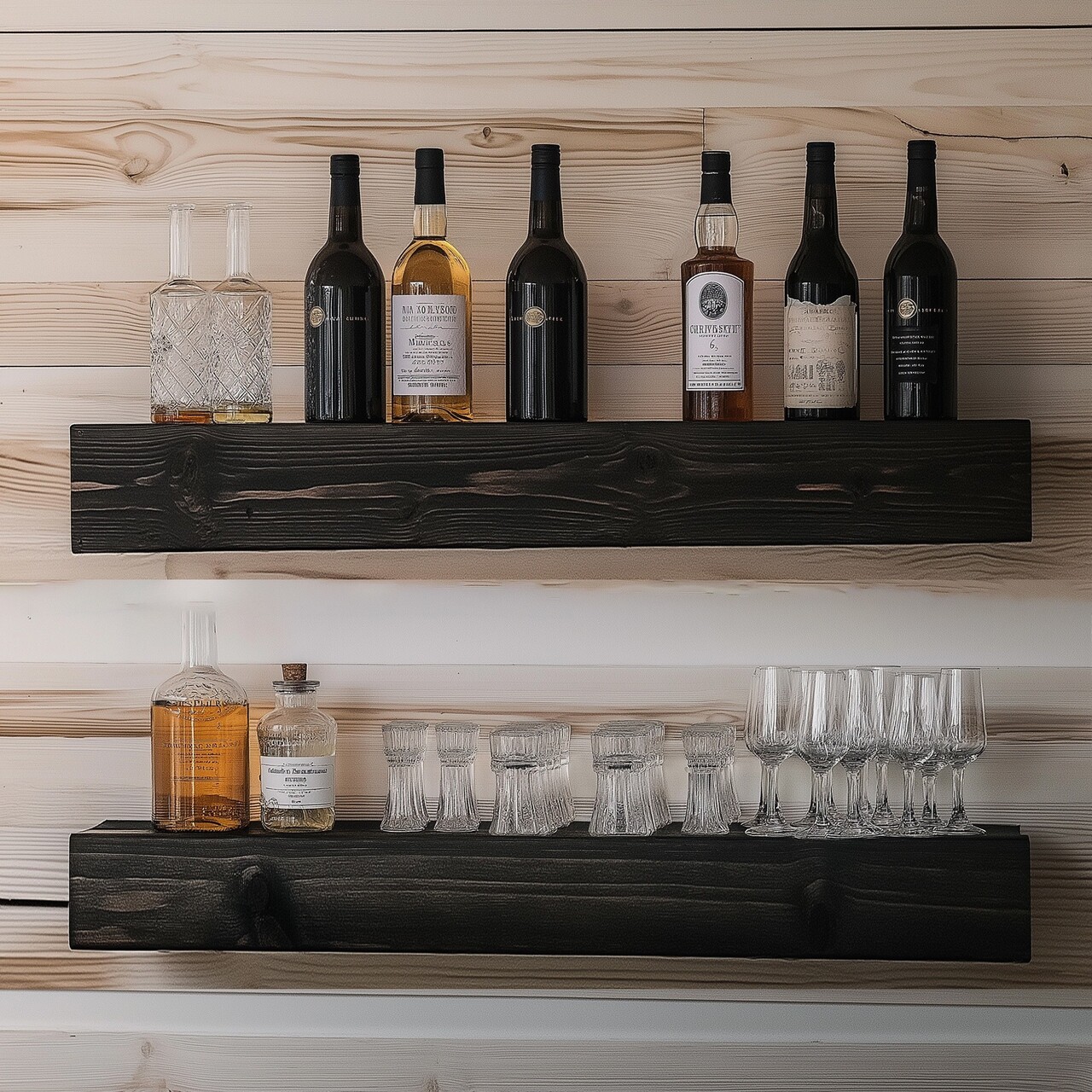 Raft de perete, Evila Originals, Raf278, Negru - 1 | YEO