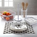 Suport pentru farfurie Daisy, Versa, 36 x 48 cm, poliester, alb