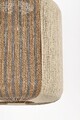 Lustra Mali, Bizzotto, D34x37 cm, 1 x E27, 40W, metal/hartie impletita, bej