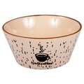 Set 4 boluri Morning Coffee, Creaciones Meng, 450 ml, ceramica