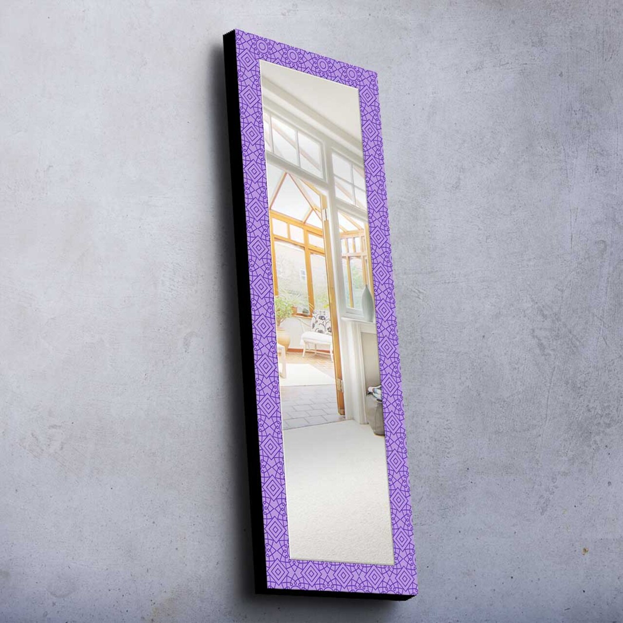 Oglinda decorativa, 40120MA-037, Cadru: 100% LEMN DE PIN (Grosime: 27 mm), Multicolor - view 2