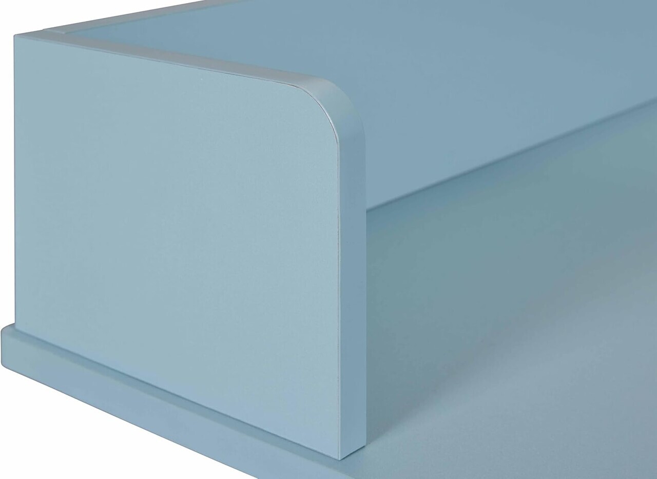 Birou pentru copii Emmelie, Inter Link, 80x60x85 cm, MDF, alb/albastru - view 5