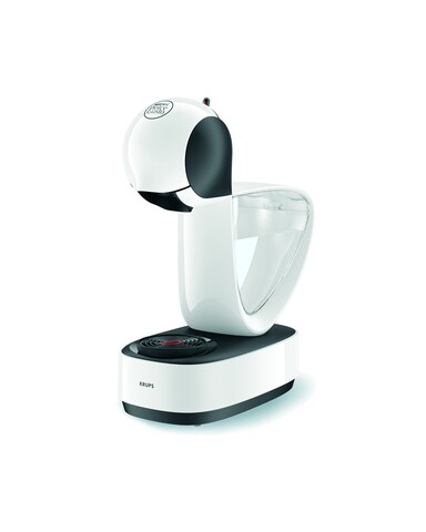 Espressor cu capsule, Krups NDG Infinissima, 1500 W, 15 bari, capacitate rezervor 1.2 L, alb 1-2