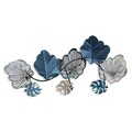 Decoratiune de perete, Zhoushan 3, Metal, Dimensiune: 80 x 42 cm, Multicolor