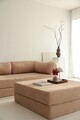 Coltar, Evalina, 383EVN1265, Material: 100% catifea PES, Maro
