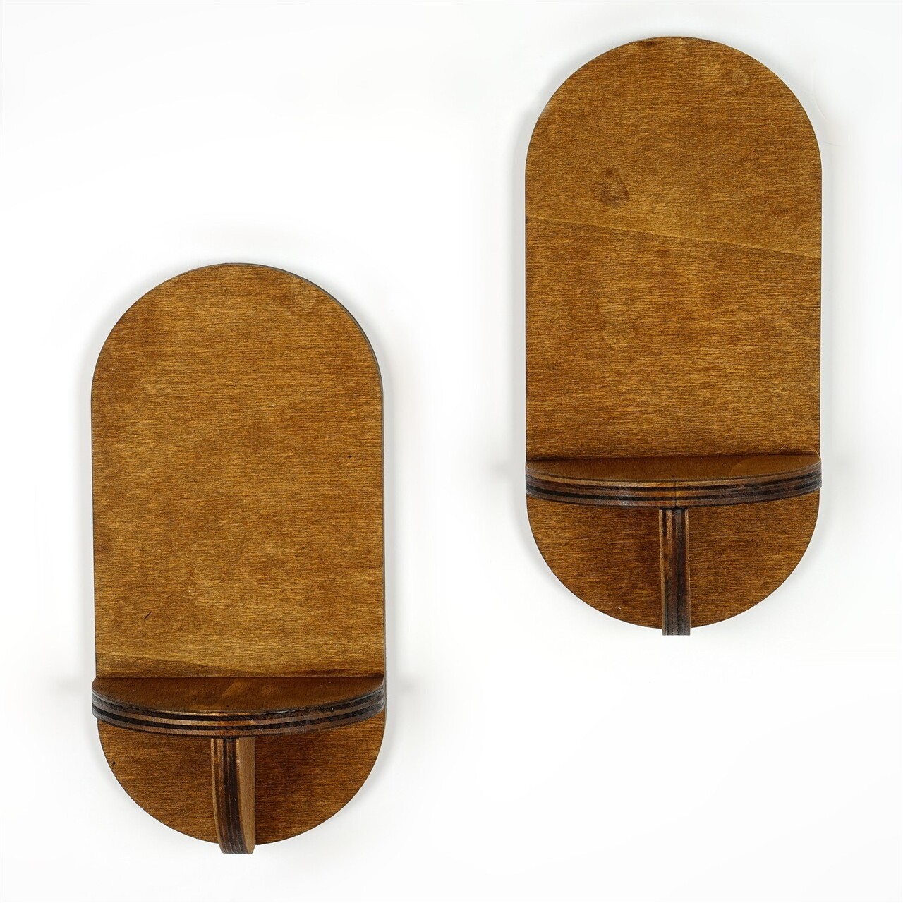 Raft de perete, Evila Originals, Raf262, Placaj, Maro - 2 | YEO