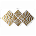 Set 4 tablouri decorative, 4MDF700974694, MDF, Imprimat UV, Multicolor