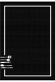Covor, Mutfak-000087-009, 100x200 cm, Poliester, Negru