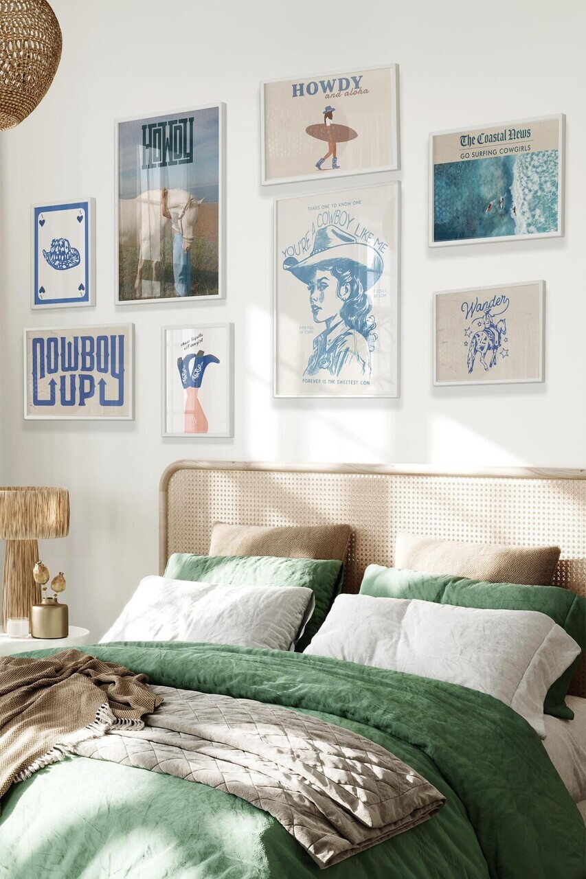 Tablou decorativ, Çgs-008-White-Kck, Lemn masiv, Față: 100% PVC STICLĂ, Multicolor