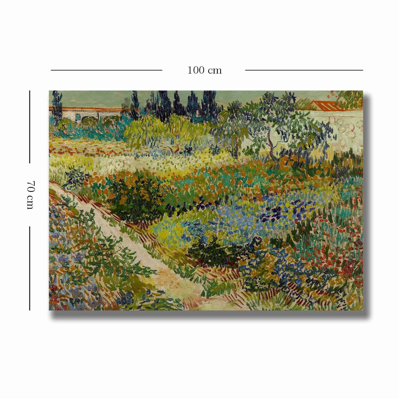 Tablou Decorativ, 70100VANGOGH040, Canvas , Lemn, Multicolor