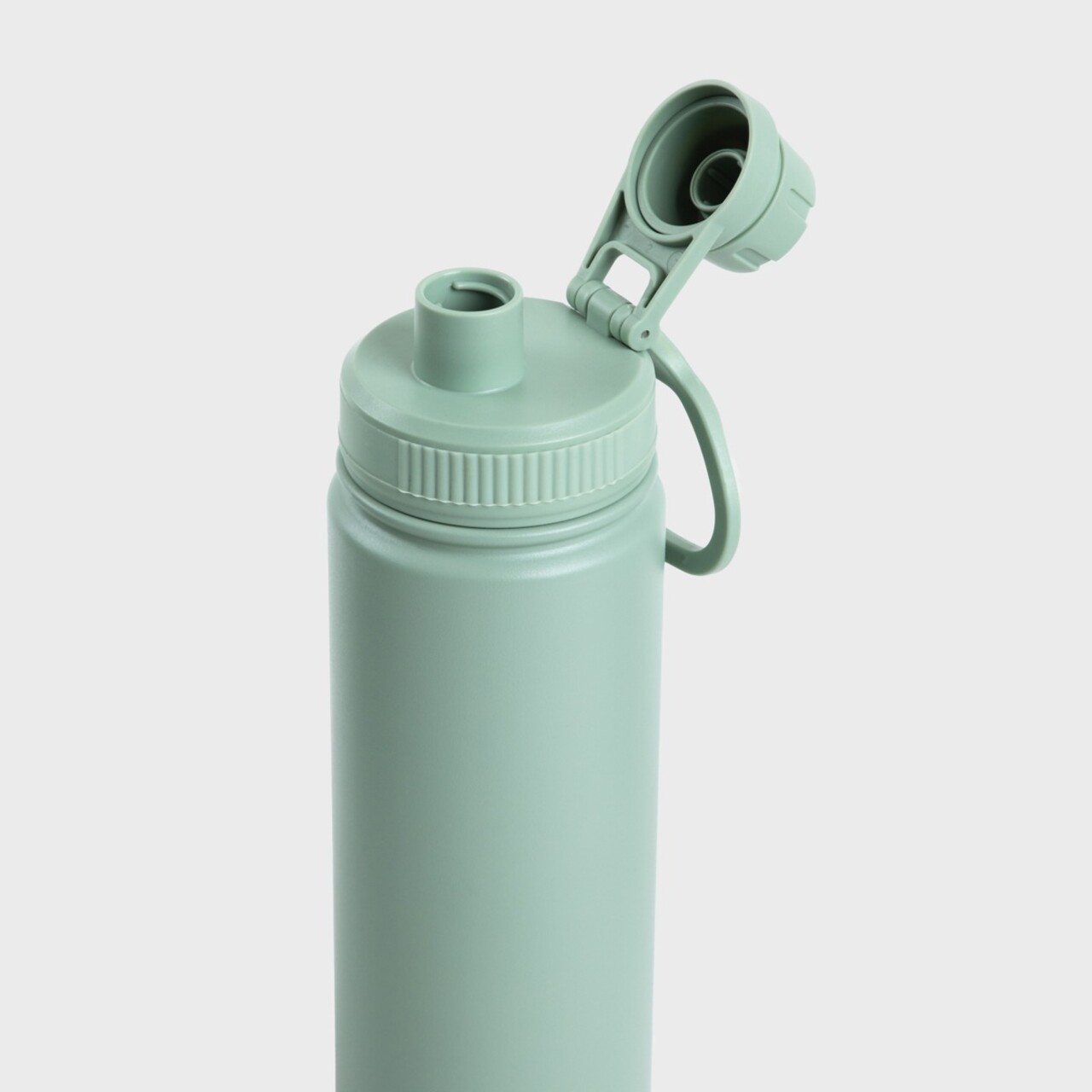 Termos Lunare, Homla, 8x28 cm, 650 ml, inox/plastic, verde