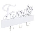 Cuier, Family, Creaciones Meng, 50x24 cm, 6 agatatori, alb