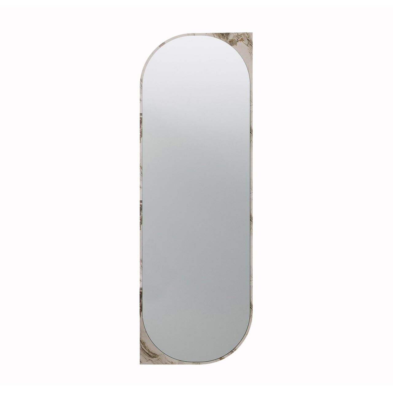 Oglinda decorativa, Neostill, Livi, 52x152 cm, MDF , Marmura