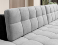 Coltar extensibil dreapta 3 locuri ELTAP, RT-84MO-97MO, Blezalt, 240x150x82 cm, lemn/poliester, gri deschis/gri inchis
