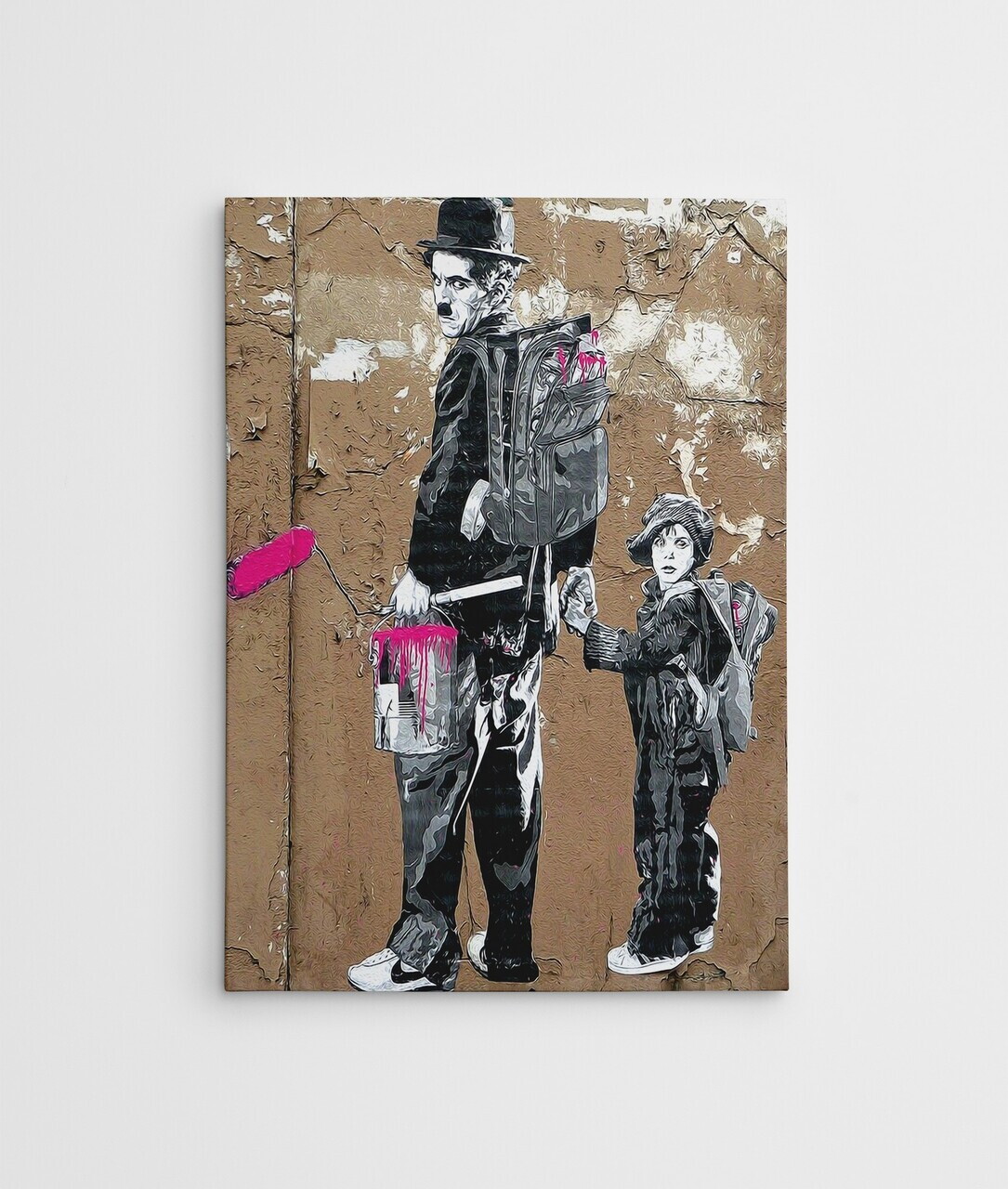 Tablou decorativ, KNV4488_5070 (50 x 70), Canvas, Canvas imprimat, Multicolor — imaginea 2