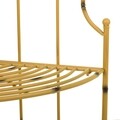 Etajera de colt, Oranda, Creaciones Meng, 48x35x120 cm, fier forjat